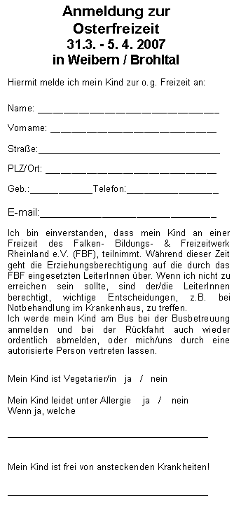 anmelden